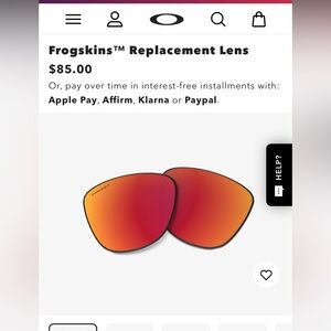 NEW Oakley Prizm Ruby Replacement Lens
